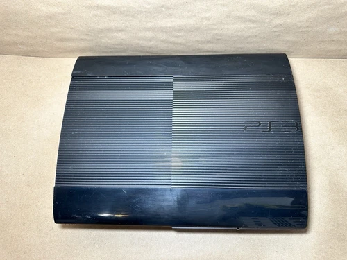 Sony PlayStation 3 Super Slim PS3 500GB Black Console Only CECH-4001C | Tested