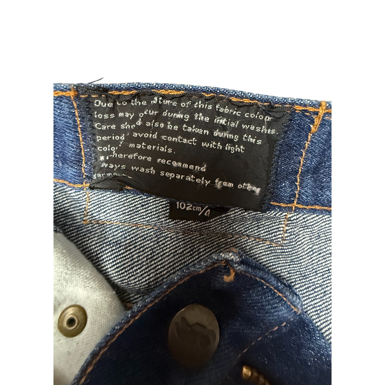 Dyer & Breyer Men’s Vintage Blue Denim Jeans W40 L32 Relaxed Straight Fit image 5