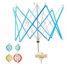 Yarn Swift Yarn Ball Winder Knitting Yarn Holder with 4 Sizes Ball Making Tools