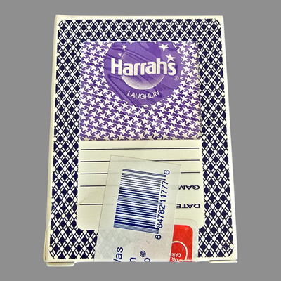 Harrah's Casino Playing Cards Laughlin, NV - Purple Pack - Aristocrat