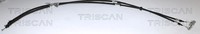 Zugdraht, Handbremse Triscan 8140 241156 Opel 13386238 Vauxhall 13386238