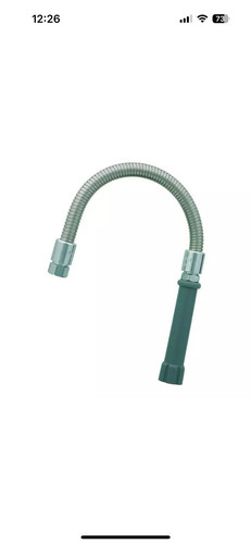 T&S BRASS B-0020-H Hose,Brass,3/4"-14, 3/4"-14 5WMY5 - Picture 1 of 1