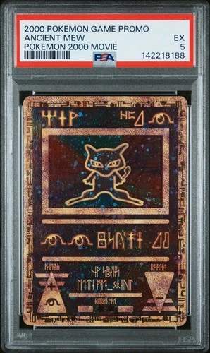 2000 POKEMON GAME MOVIE POKEMON 2000 MOVIE ANCIENT MEW PSA 5