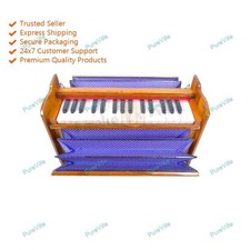 Musical Instrument Double Bellow 32 key Dulcetina / Compactina Wooden Harmonium