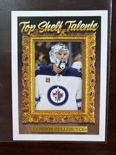 2024-25 Topps NHL Album Sticker #697 Connor Hellebuyck - Winnipeg Jets