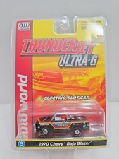 NEW Auto World Thunderjet R34 1970 Chevrolet Baja Blazer Black HO Slot Car