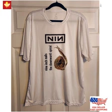 New Arrival Nine Inch Nails The Downward Spiral Shirt Peel It Back Tour Tee