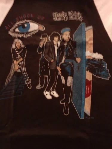 Concert T-Shirt, The Cars, Cheap Trick "All Shook Up Vintage vintage concert t-shirt, vintage, single stitch, B+ condition