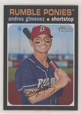2020 Topps Heritage Minor League Edition Andres Gimenez #57 1u6