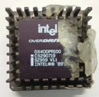 Intel Overdrive DX4ODPR100 SZ959 CPU Processor Socket 3 168 80486 Vintage