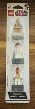 LEGO Star Wars 852843 C-3PO Leia Admiral Ackbar Magnet Minifigure *RETIRED* (J)