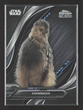 Topps Chrome Black Star Wars 13 Chewbacca