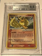 BGS 8.5 Ex Power Keepers Flareon Gold Star Holo Rare 100/108 on eBay