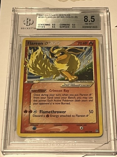 Flareon ★ graded BGS 8.5 for sale on eBay