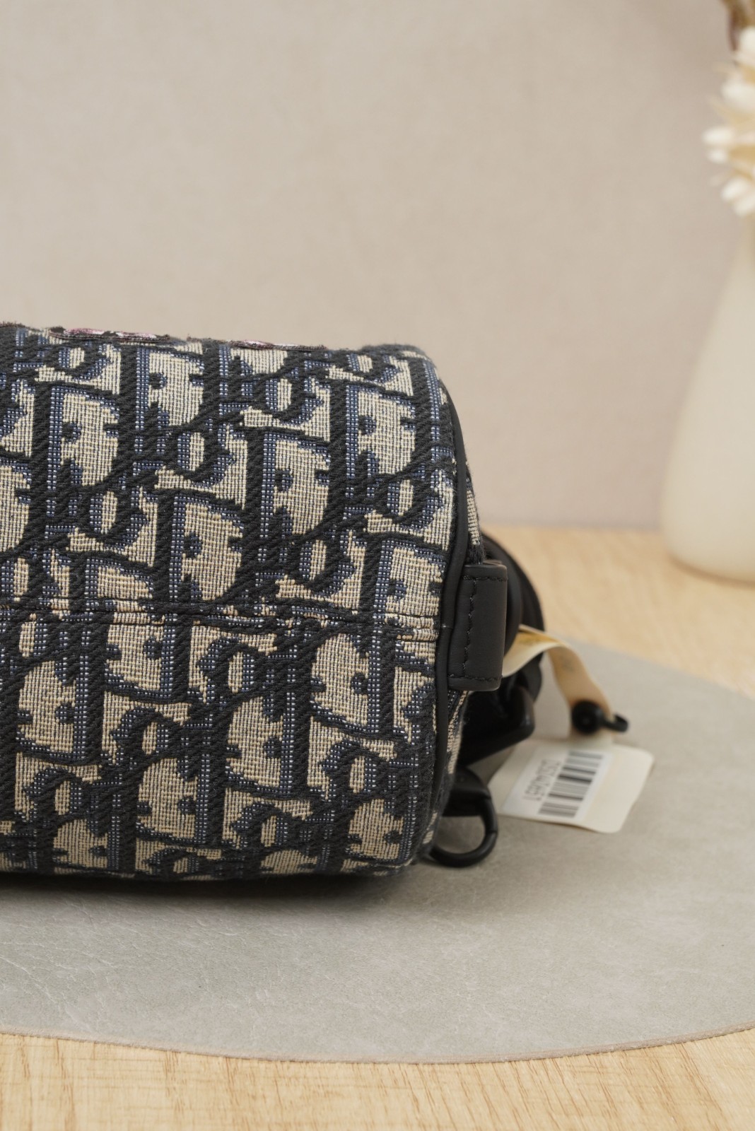 Dior Roller Mini Bucket Bag Rabbit Embroidery Monogram Canvas/Strap thumbnail 8