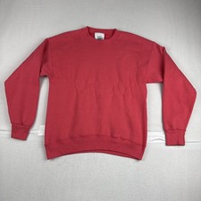 VTG Lee Women Pink Heavy Weight Sweatshirt fits Medium Made in USA Preppy