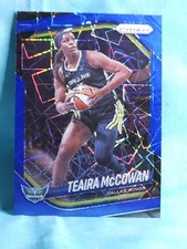 2025 WNBA PRIZM BASKETBALL #48 TEAIRA MCCOWAN BLUE VELOCITY