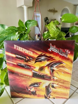 Judas Priest Firepower LP 2018 EU Import BRAND NEW Vinyl OPEN In Shrink MINT!