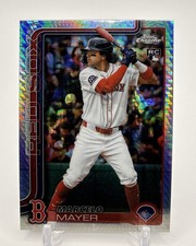 2025 Topps Chrome Update MARCELO MAYER Prism Refractor RC #USC9 Boston Red Sox
