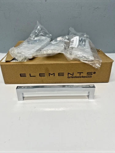 Lot of 3 Elements 625-128PC Stanton Collection 128mm ctc Euro Bar Cabinet Pull - Picture 3 of 10