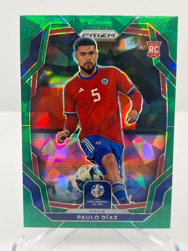 2024 PANINI PRIZM COPA AMERICA PAULO DIAZ RC GREEN ICE NO. 44 CHILE