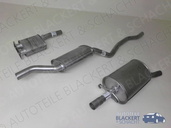 Imasaf Auspuffset für VW Golf 2 Syncro Country 1.8 BJ 88-92 | Vsd+Msd+Endtopf-image