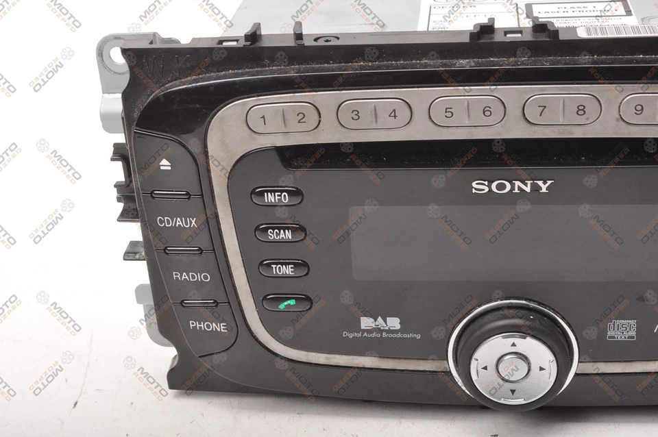 FORD MONDEO IV MK4  Radio Autoradio mit Code BS7T-18C939-FB - Bild 4 von 4