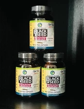 FRESH Batch! Exp 10/28! Amazing Herbs Premium Black Seed Oil 90 Softgel, 500 mg