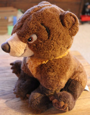 Brother Bear Koda 12" Plush Doll Stuffed Animal Disney Store Exclusive Vintage