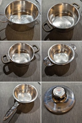 Kochtopf Set, 5 Kochtöpfe + 1 Deckel (Elo, Swiss Diamond) (Induktionsgeeignet)