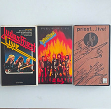 Judas Priest Joblot VHS Rock Metal Heavy Metal CBS/Fox Video