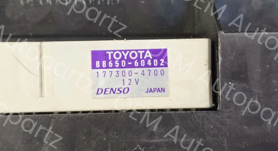 1998-2007 LEXUS LX470 CLIMATE CONTROL BEZEL VENTS 88650-60430 OEM - Image 3 of 4