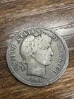1914 Barber Liberty Head Dime 90% silver Actual coin Good Coin Grayish Color