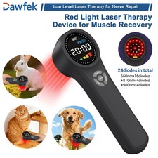 Red Light Cold Laser Therapy Device For Cats Dogs Pain Relief Wound Healing