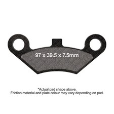 EBC Motorcycle R Series Brake Pads Front Left for Goes 360 Max Quad 2008 - 2014