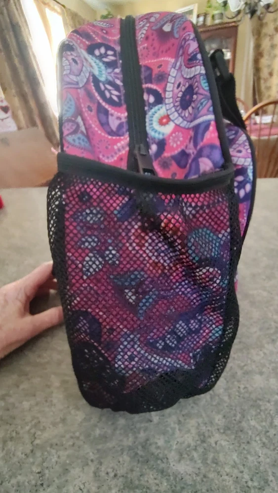 Pickleball Bag for Women Beautiful Pink & Purple Paisley. Excellent Condition! Pickleball Bag for Women Beautiful Pink & Purple Paisley. Excellent Condition!