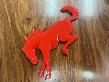 2021-2025 For Ford Bronco M2dz-9942528-a Tailgate Emblem Red Bronco Bucking 2021-2025 For Ford Bronco M2dz-9942528-a Tailgate Emblem Red Bronco Bucking