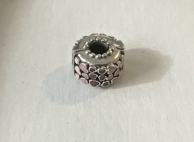 Pandora Sterling Silver Burst of Love Enamel Clip 796594ENMX