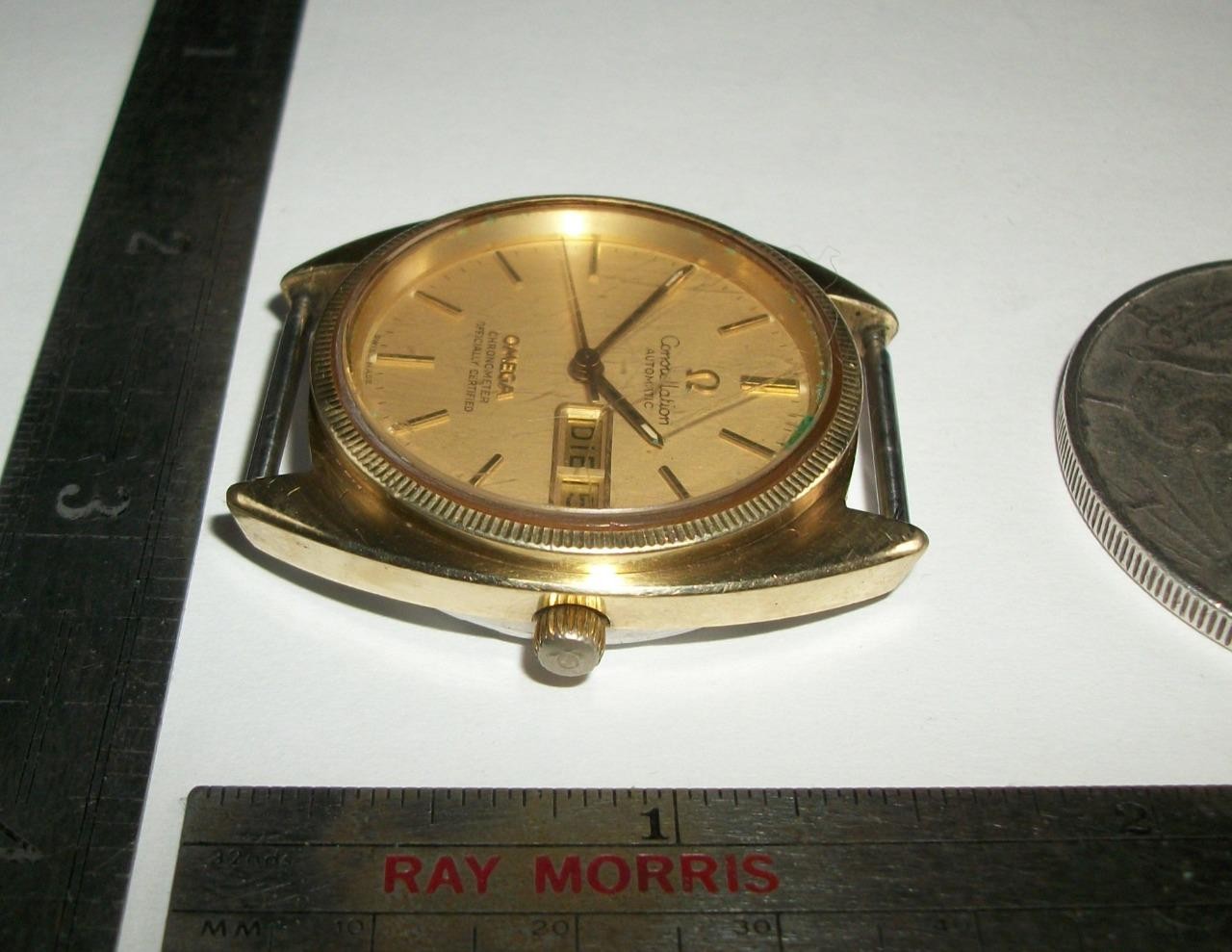 OMEGA CONSTELLATION AUTOMATIC DAY DATE 1680057 GO… - image 4