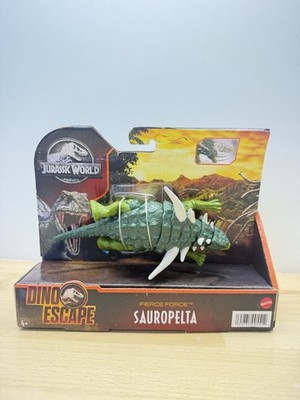 Jurassic World Camp Cretaceous Fierce Force Sauropelta 6in. Card I d Bent