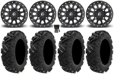Fuel Vector Beadlock 15'' Wheels 30'' Attack 2.0 Tires Can-Am Renegade Outlander