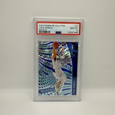 2020 PANINI REVOLUTION IMPACT #37 LUKA DONCIC 69/149 PSA 10