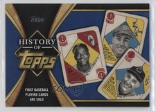 2021 Topps The History of Blue Monte Irvin Duke Snider Bob Feller HOF 0u79