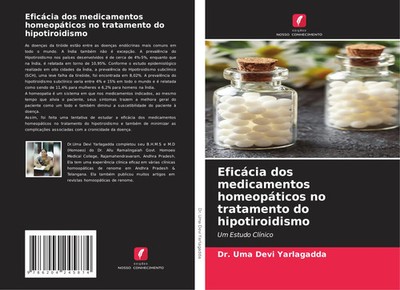 Uma Devi Yarlagadda | Eficácia dos medicamentos homeopáticos no tratamento do...