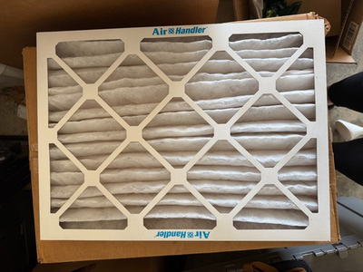 #ad #ad Air Handler 6B963 Pleated Air Filter: 15x20x2 Merv 8 Lot of 8 $32.00