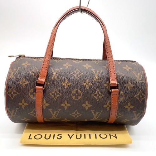 Auth Louis Vuitton Monogram Papillon PM 26 Handbag M51366 W/Dustbag NS091749