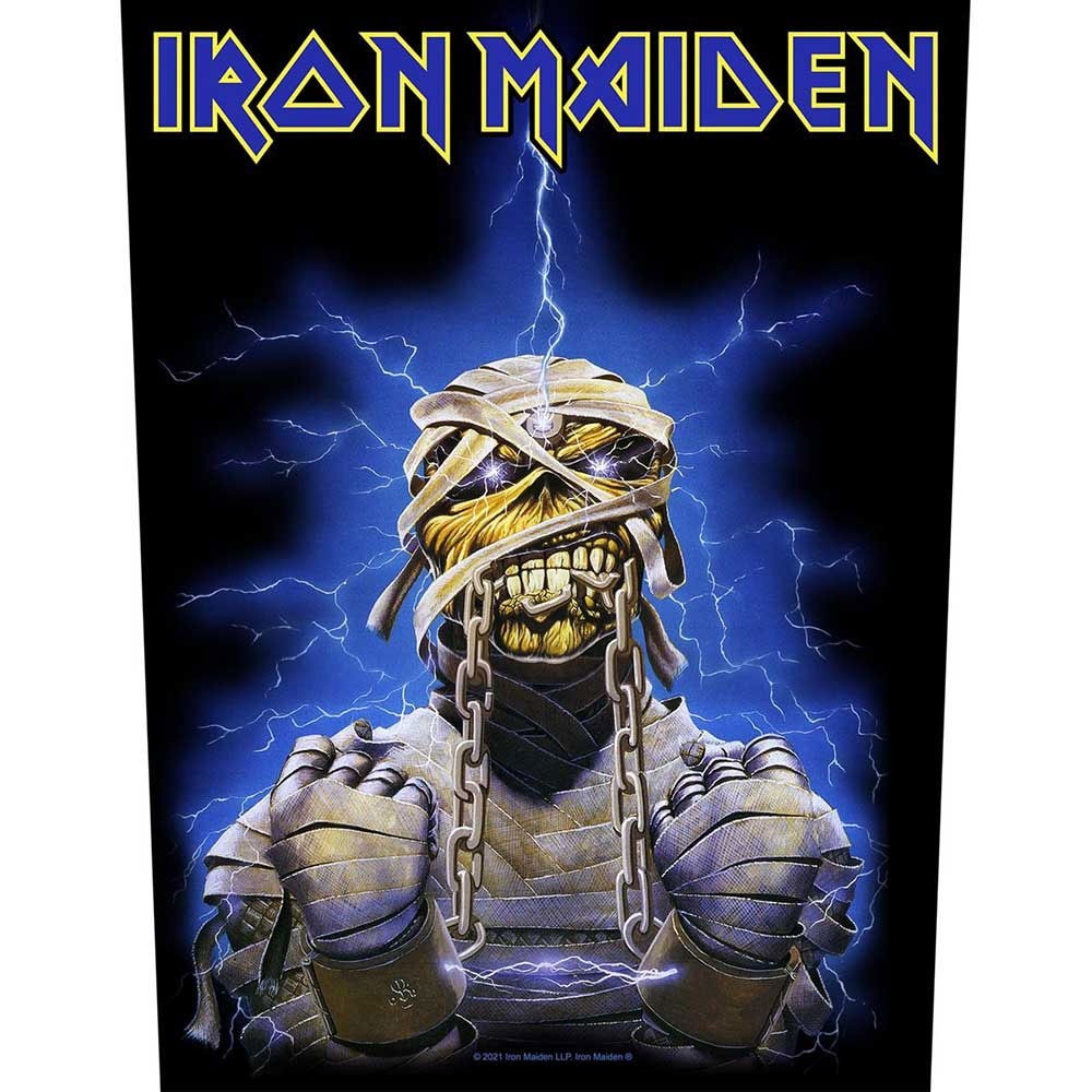 Iron Maiden Powerslave Eddie Back Patch NEW OFFICIAL