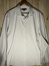 Mizzen Main Leeward No Tuck Men  s XL Geometric Print Long Sleeve Performance