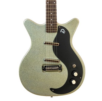 DANELECTRO 59 MOD NEW OLD STOCK - Silver Metalflake - New, Authorized dealer