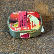 Vintage Tin of His Masters Voice Loud Tone Phonograph Needles